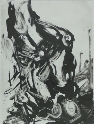 Monotypes - Black and White - 6